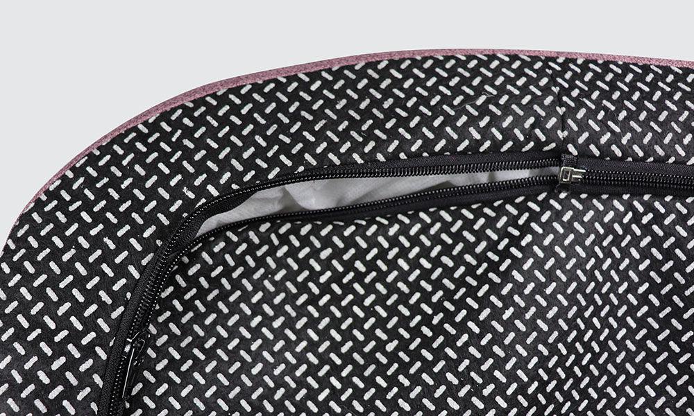 Liten hundeseng med myk kant blå - Dyrekompaniet