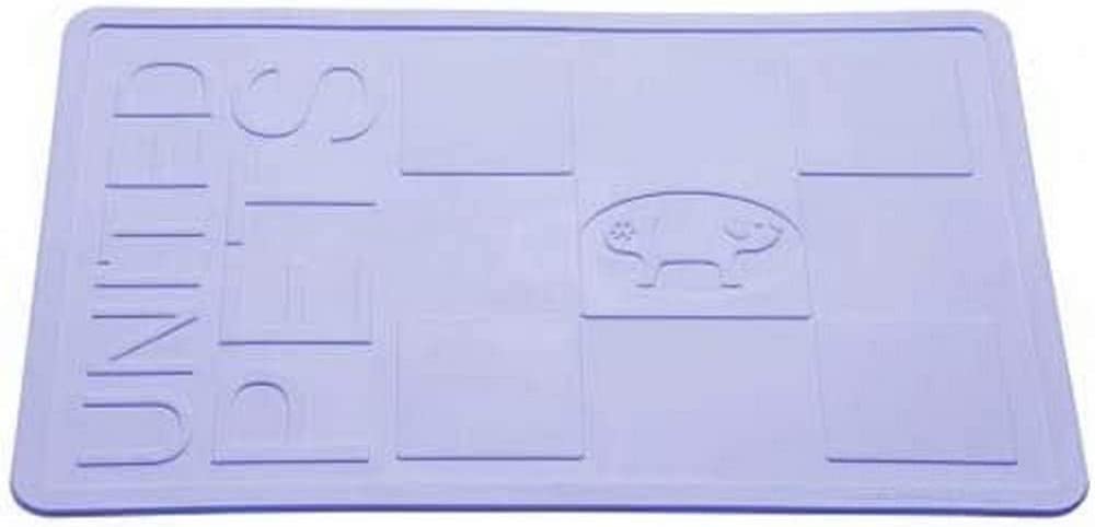 Spisematte/spiseunderlag til hund og katt - Dyrekompaniet