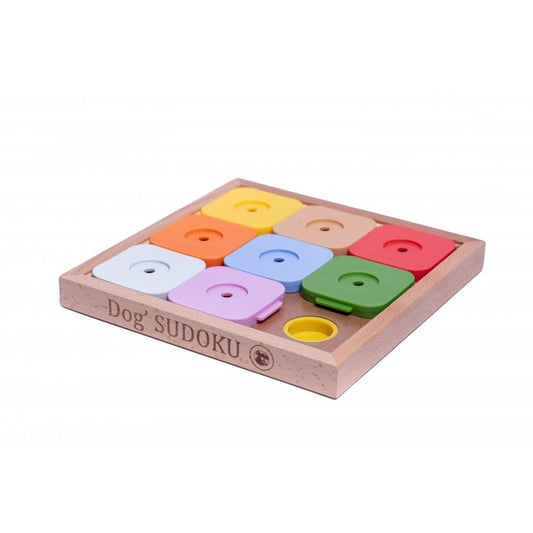 Sudoku for hund farger - hjernetrim for hund - Dyrekompaniet