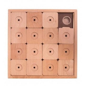 Hjernetrim hund - Sudoku 15 brikker natur - Dyrekompaniet