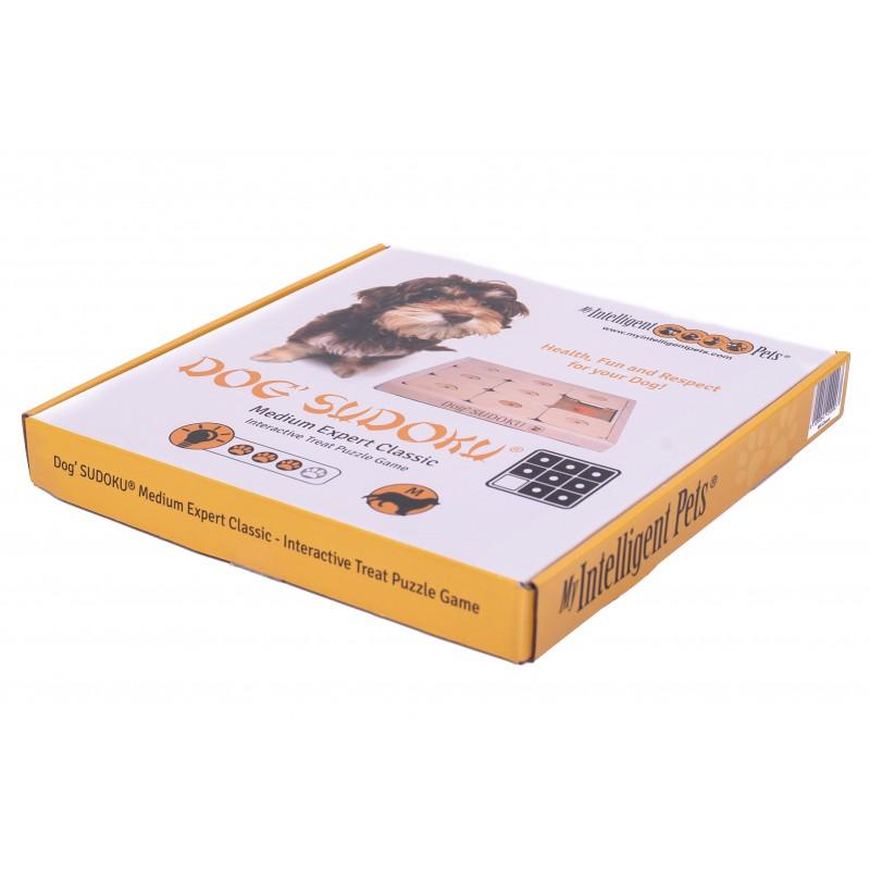 Hjernetrim hund - Sudoku 8 brikker natur - Dyrekompaniet
