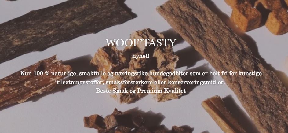 Hundesnacks - 100% bøffel - Dyrekompaniet