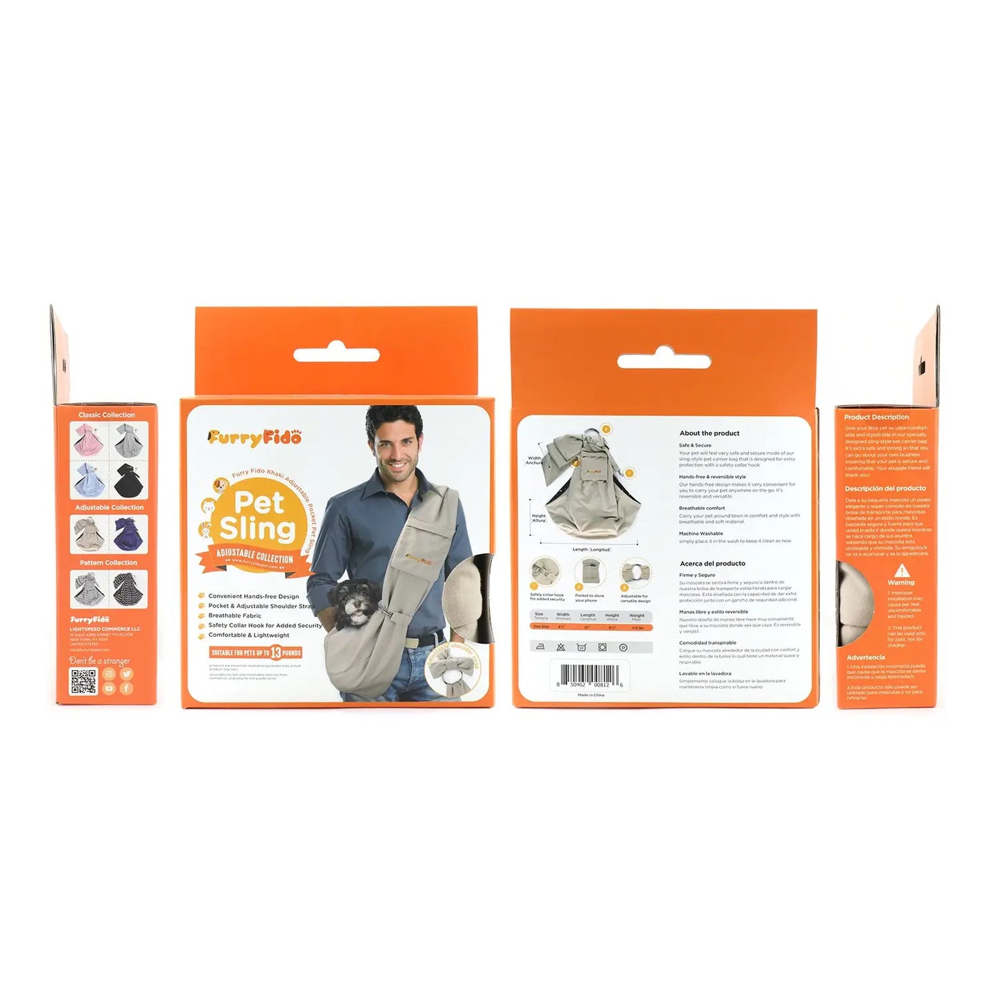 Bæreveske til hund - beige - Dyrekompaniet