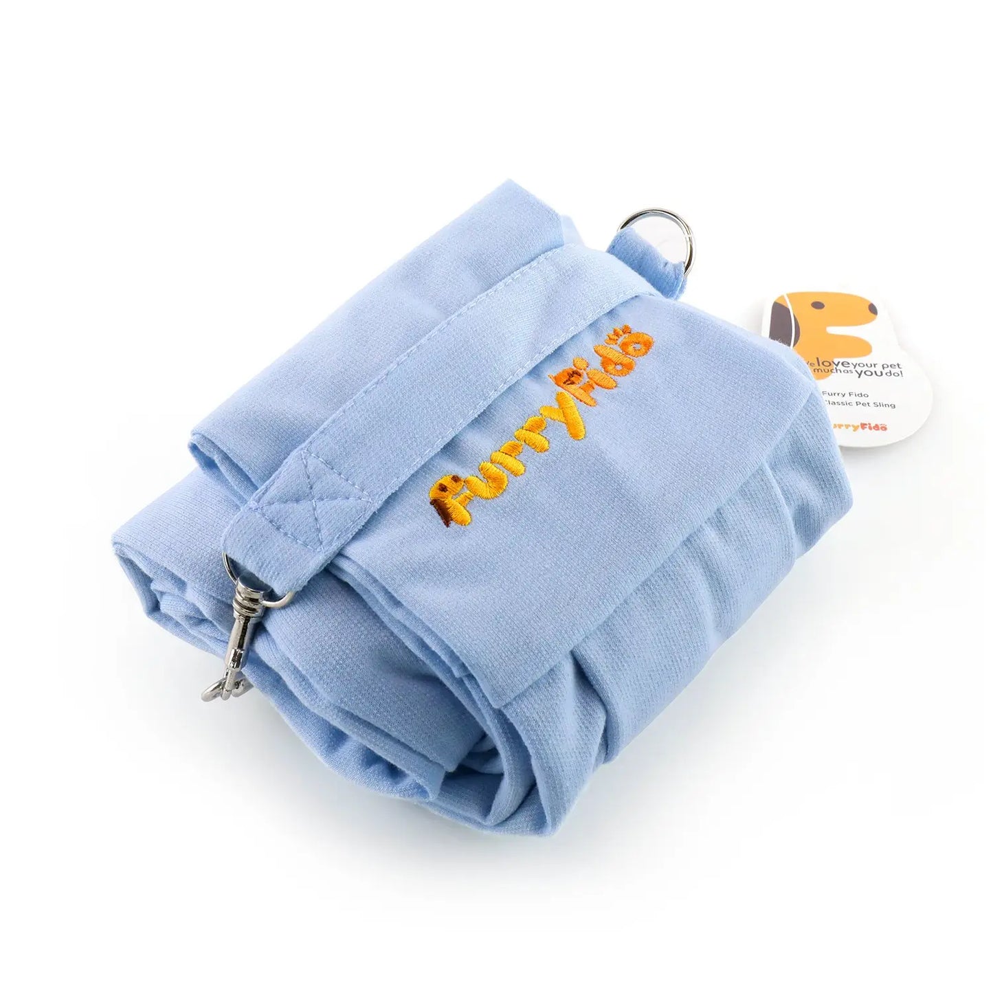 Bæreveske til hund - blå - Dyrekompaniet