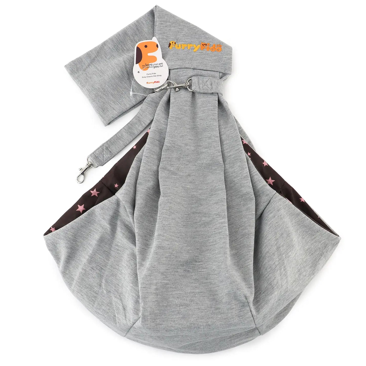 Bæreveske til hund - grå - Dyrekompaniet