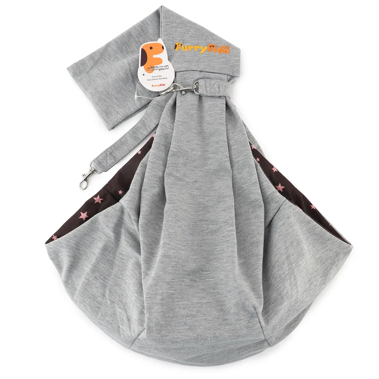 Bæreveske til hund - grå - Dyrekompaniet