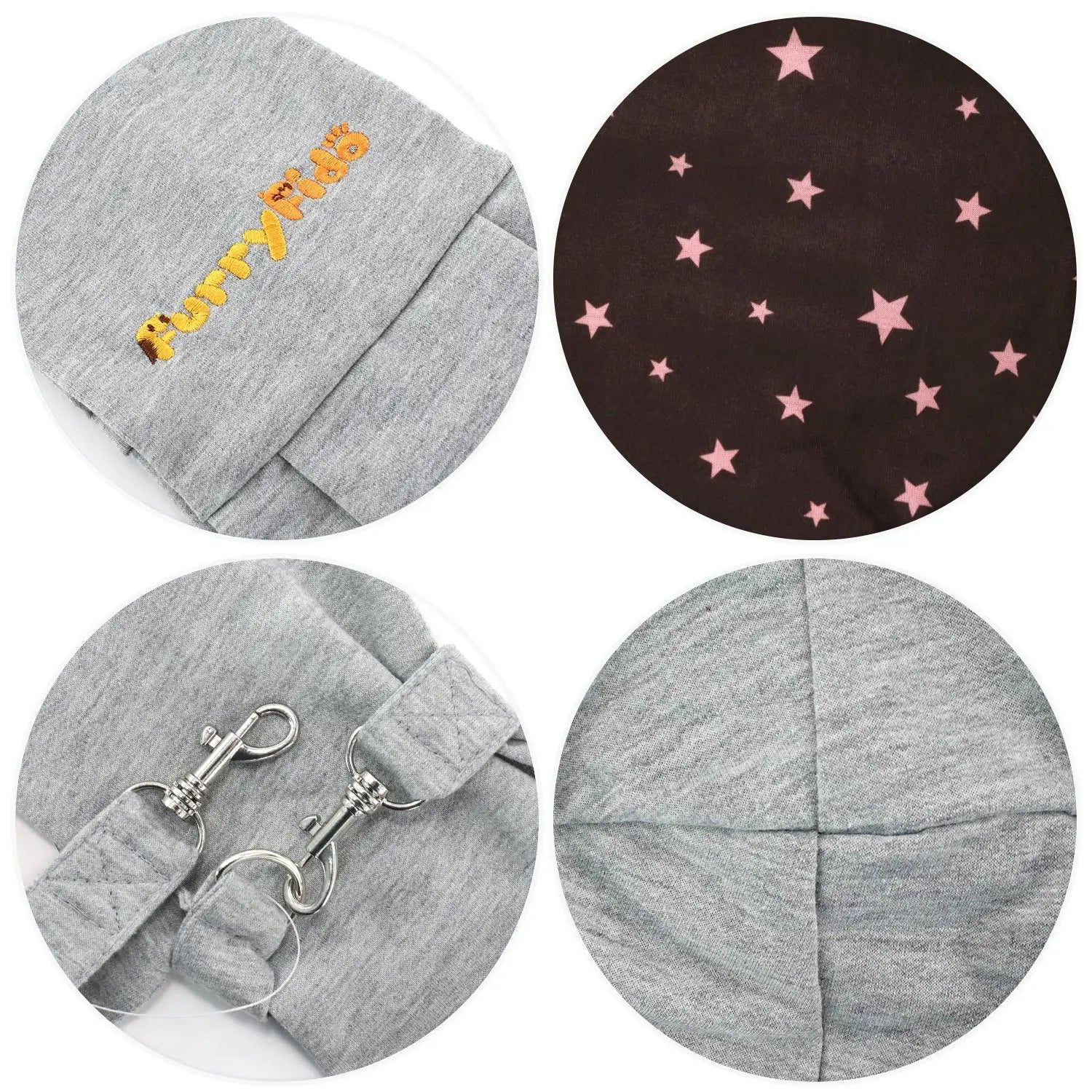 Bæreveske til hund - grå - Dyrekompaniet