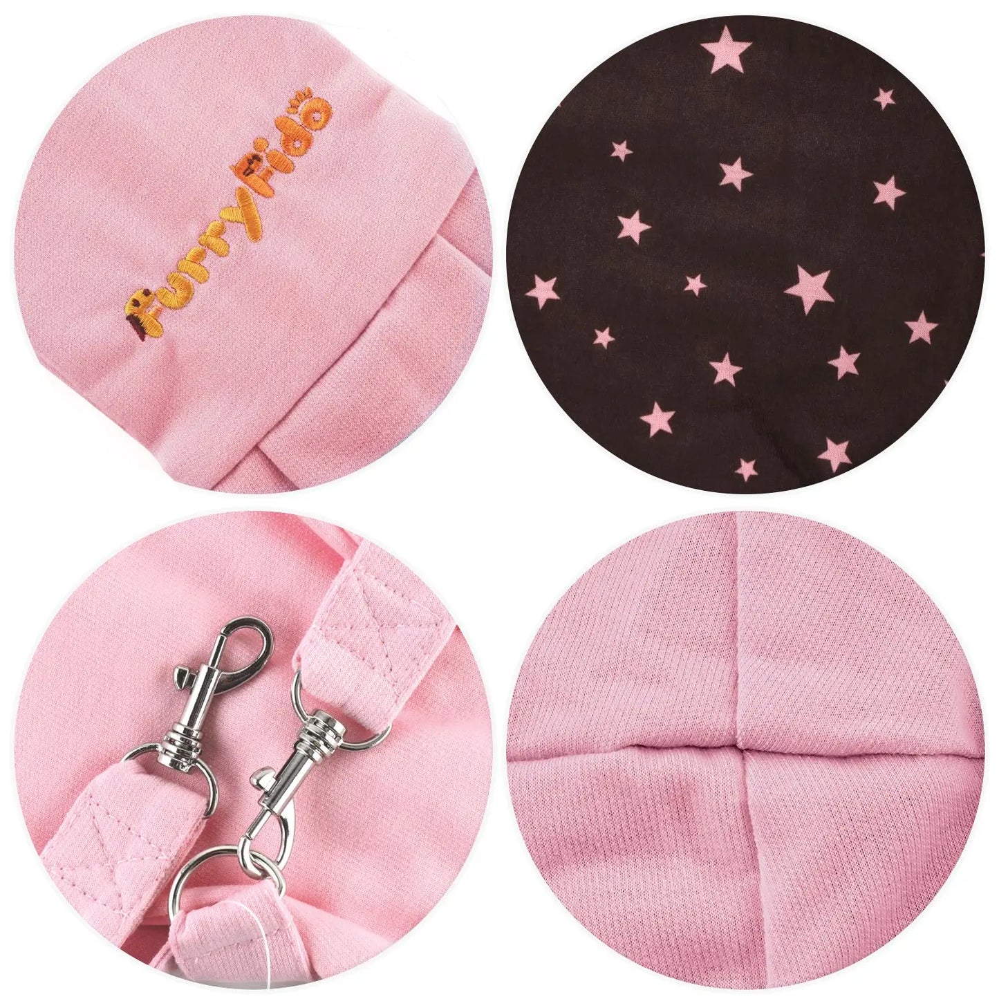 Bæreveske til hund - rosa - Dyrekompaniet