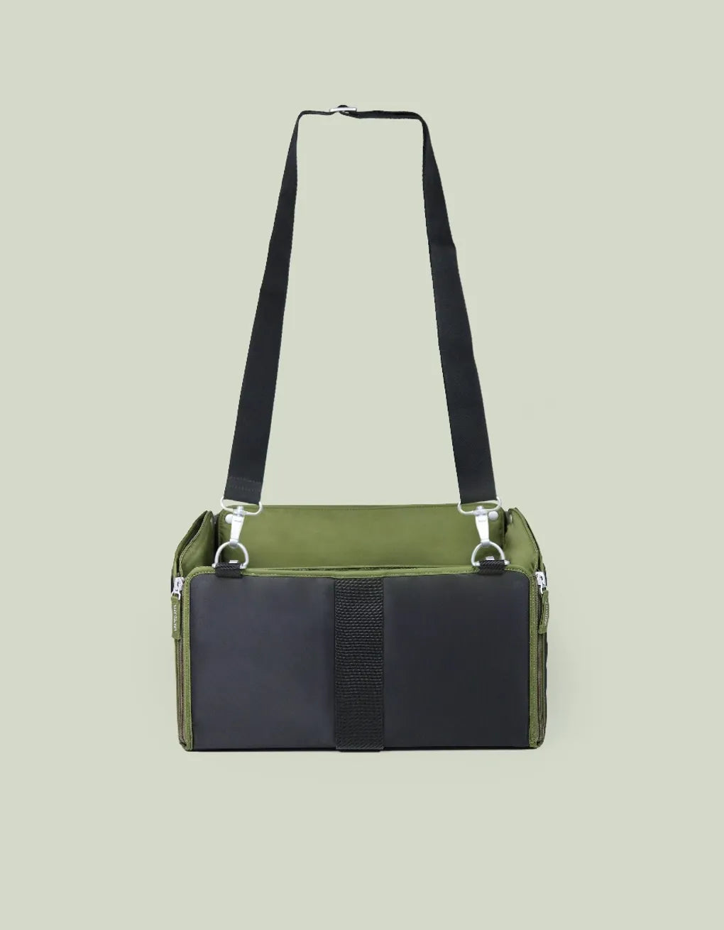 Bilsete til små hunder og katter svart/grønn - Dyrekompaniet