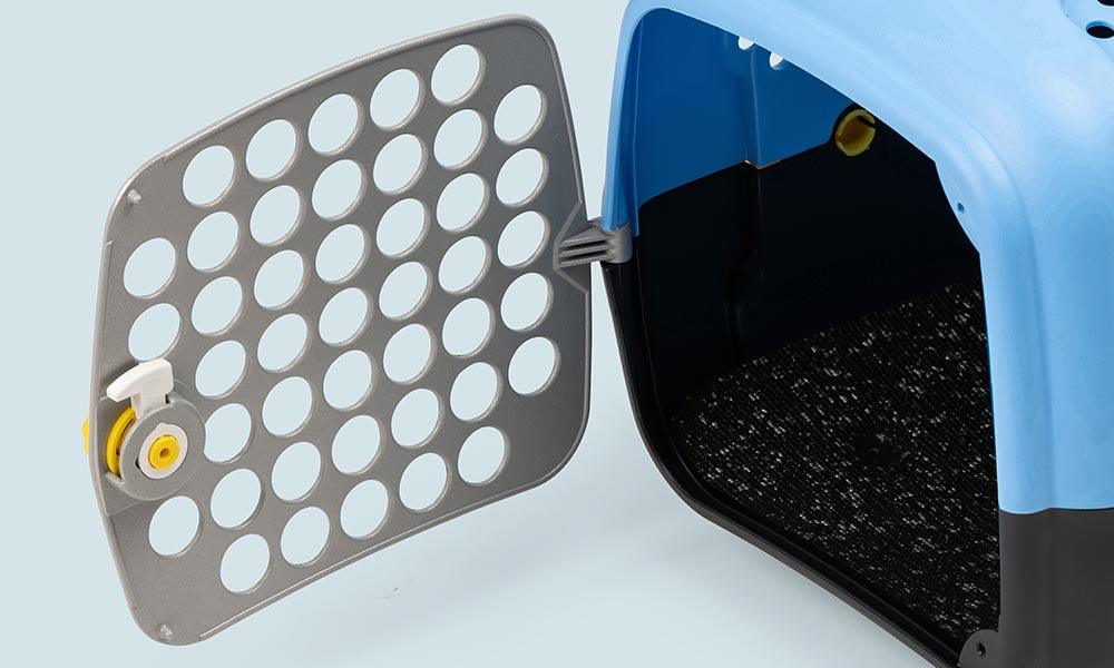 Bur til små hunder og katter blå/grå - Dyrekompaniet