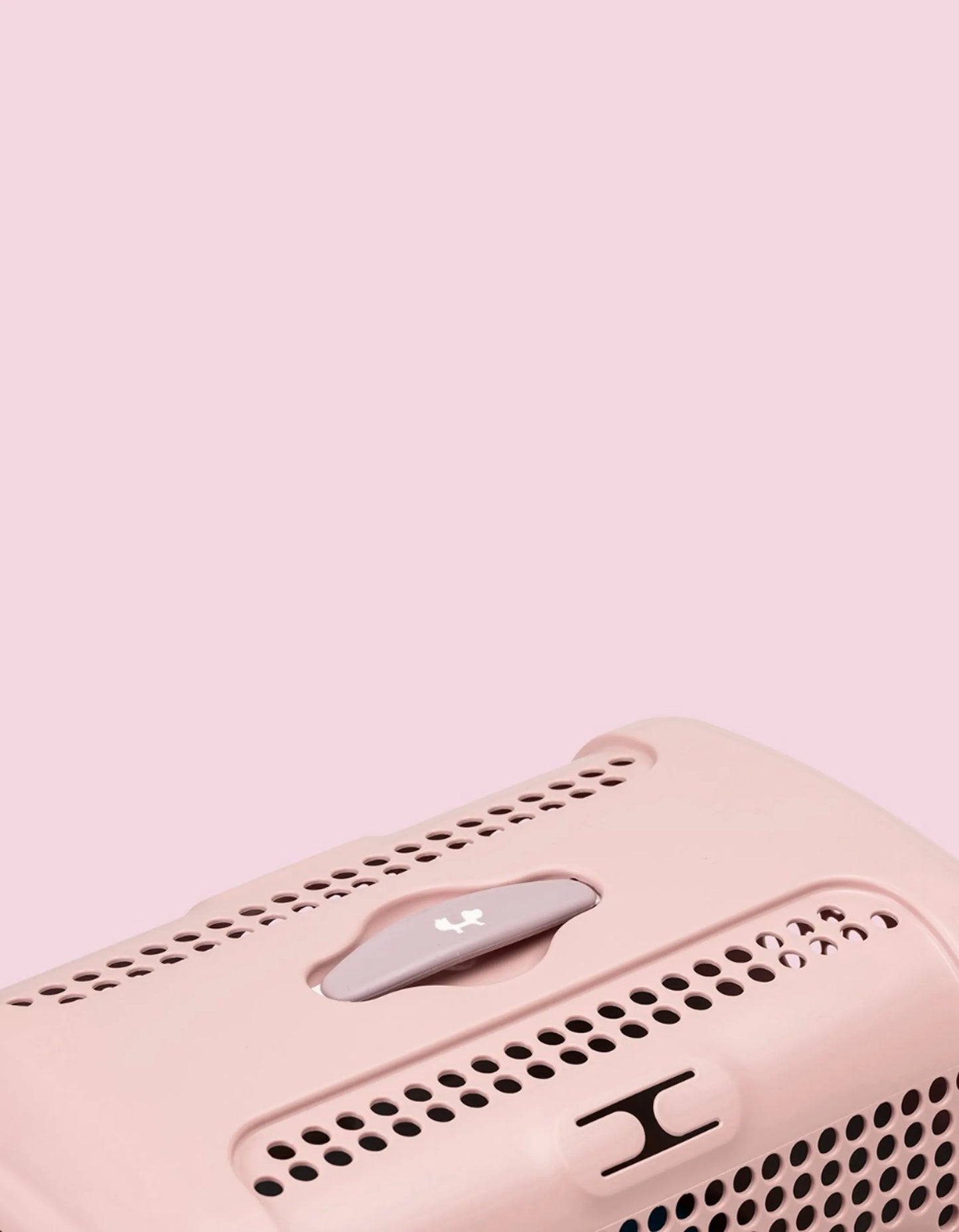 Transportbur til små hunder og katter rosa/grå - Dyrekompaniet