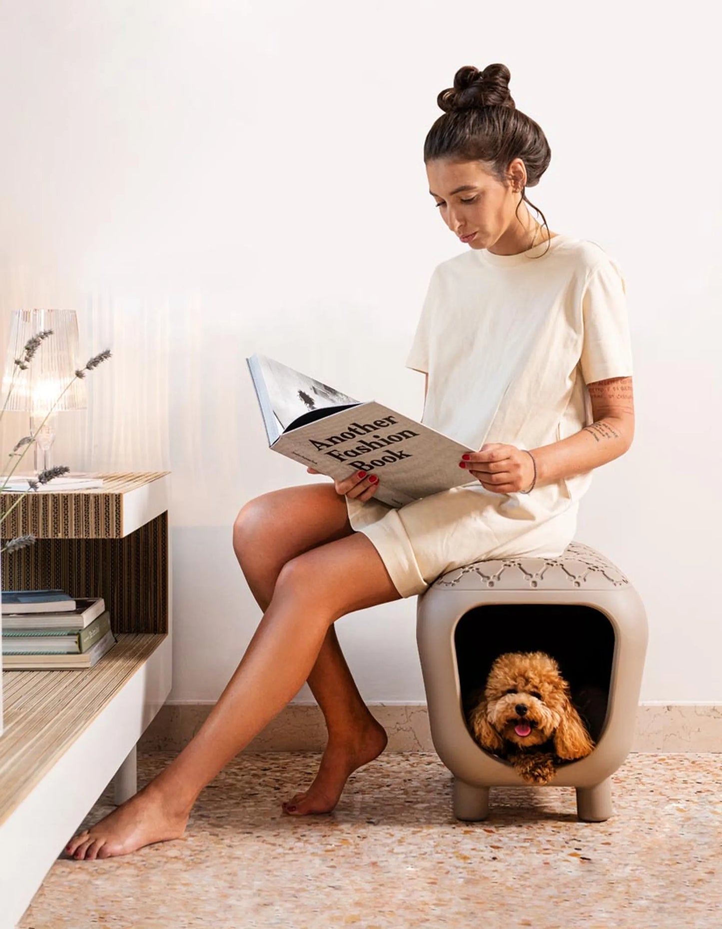 Hus til hund og katt grå - Dyrekompaniet