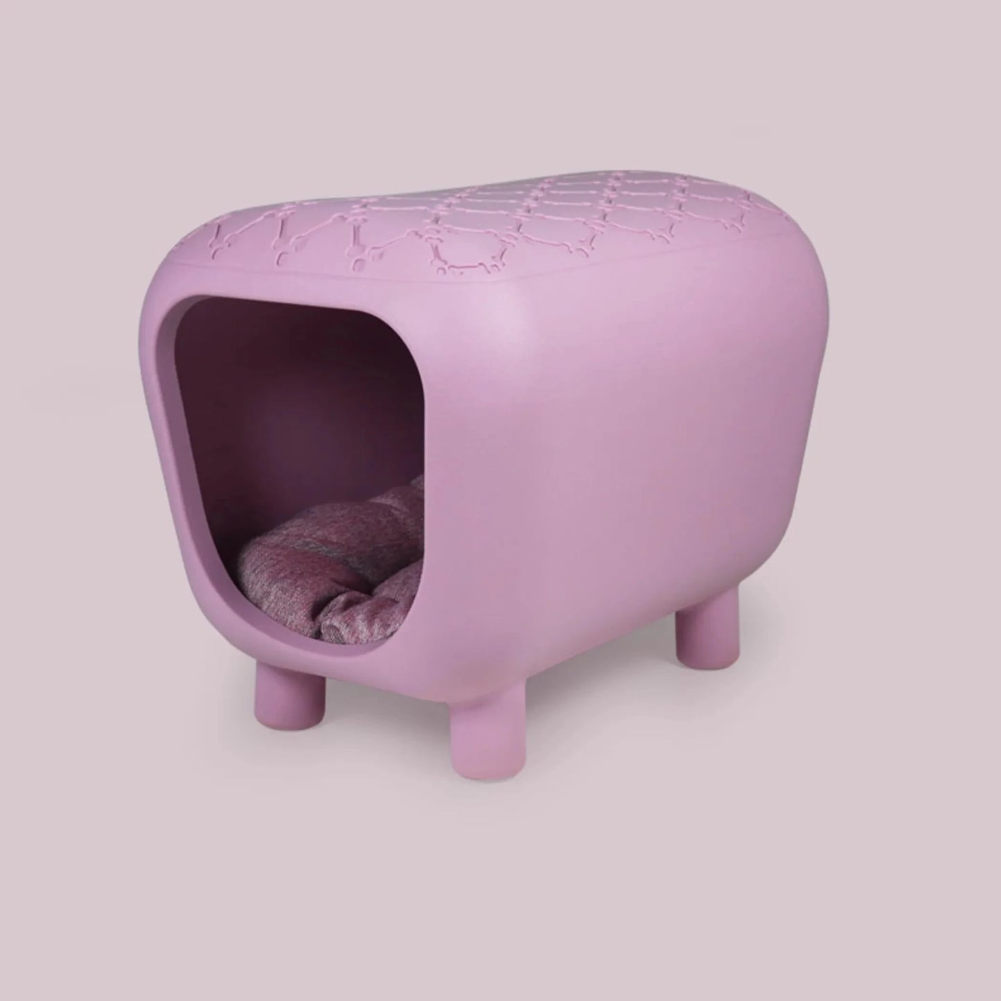 Hus til hund og katt rosa - Dyrekompaniet