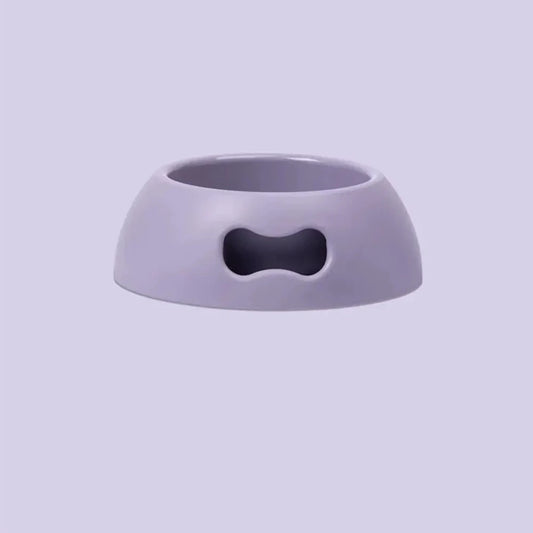 Medium matskål til hund og katt - lilla - Dyrekompaniet