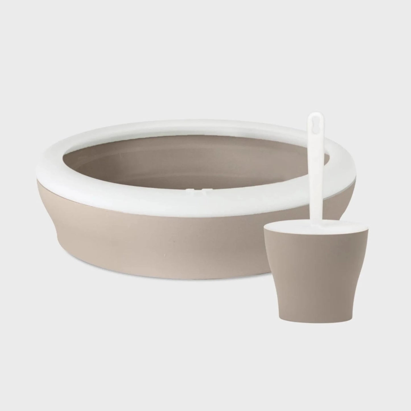 Kattedo inkludert hygienisk skuffe - beige - Dyrekompaniet