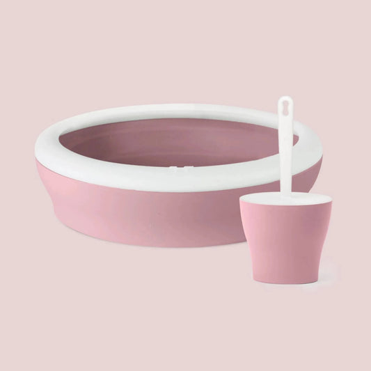 Kattedo inkludert hygienisk skuffe - rosa - Dyrekompaniet