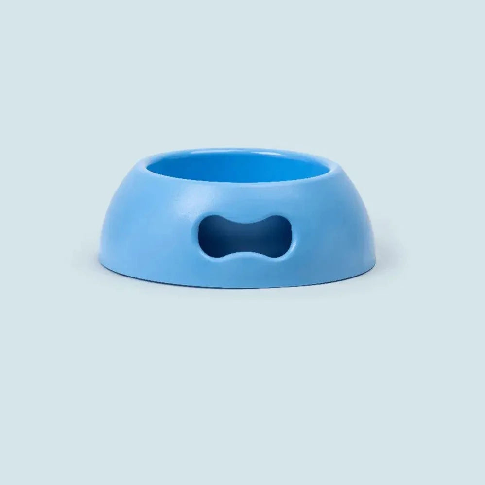 Medium matskål til hund og katt - blå - Dyrekompaniet