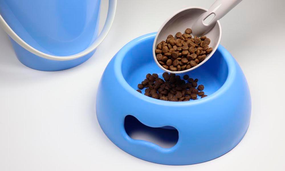 Oppbevaring tørrfor Hund blå/beige - Dyrekompaniet