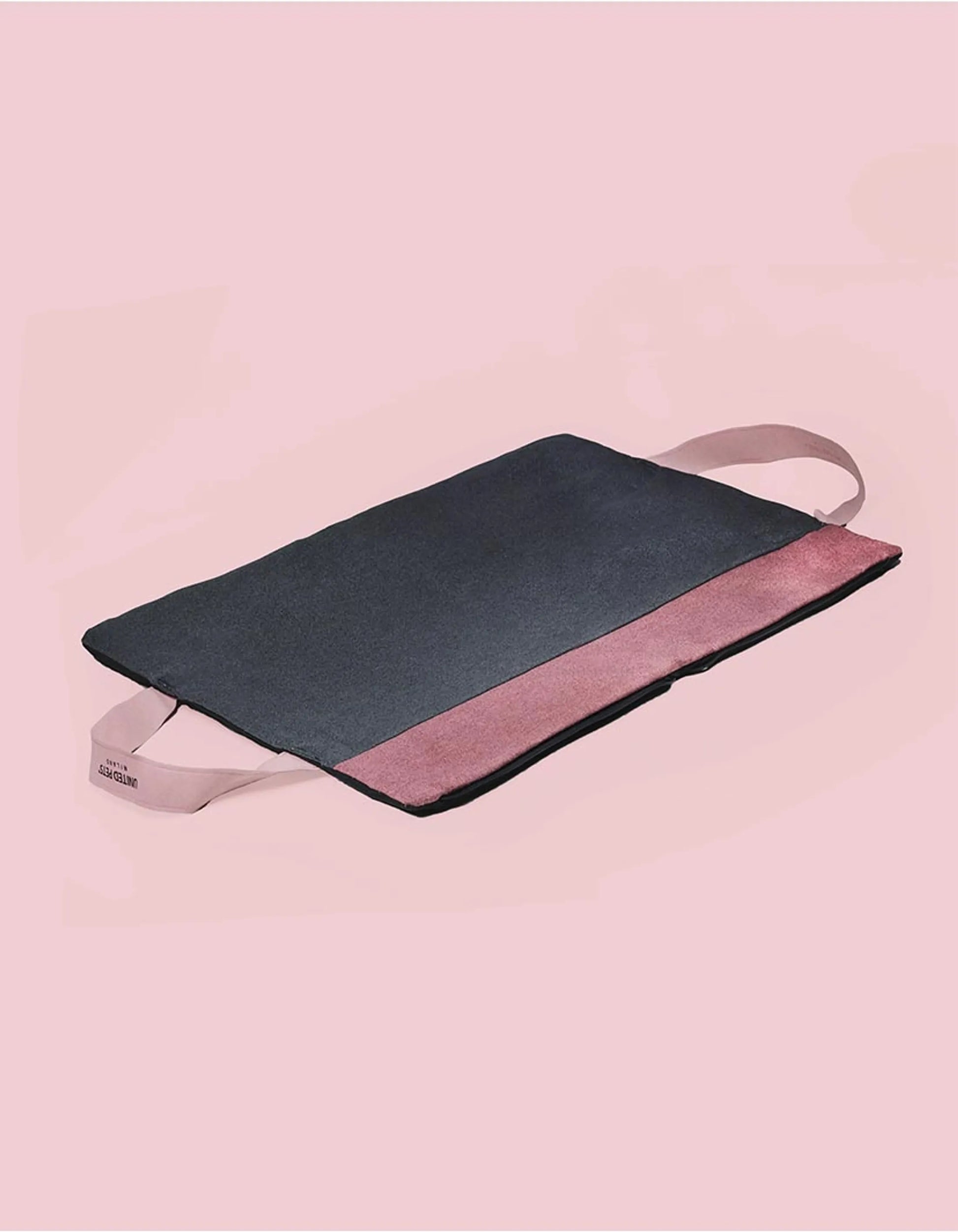 Sammenleggbar reiseseng til hund grå/rosa - Dyrekompaniet