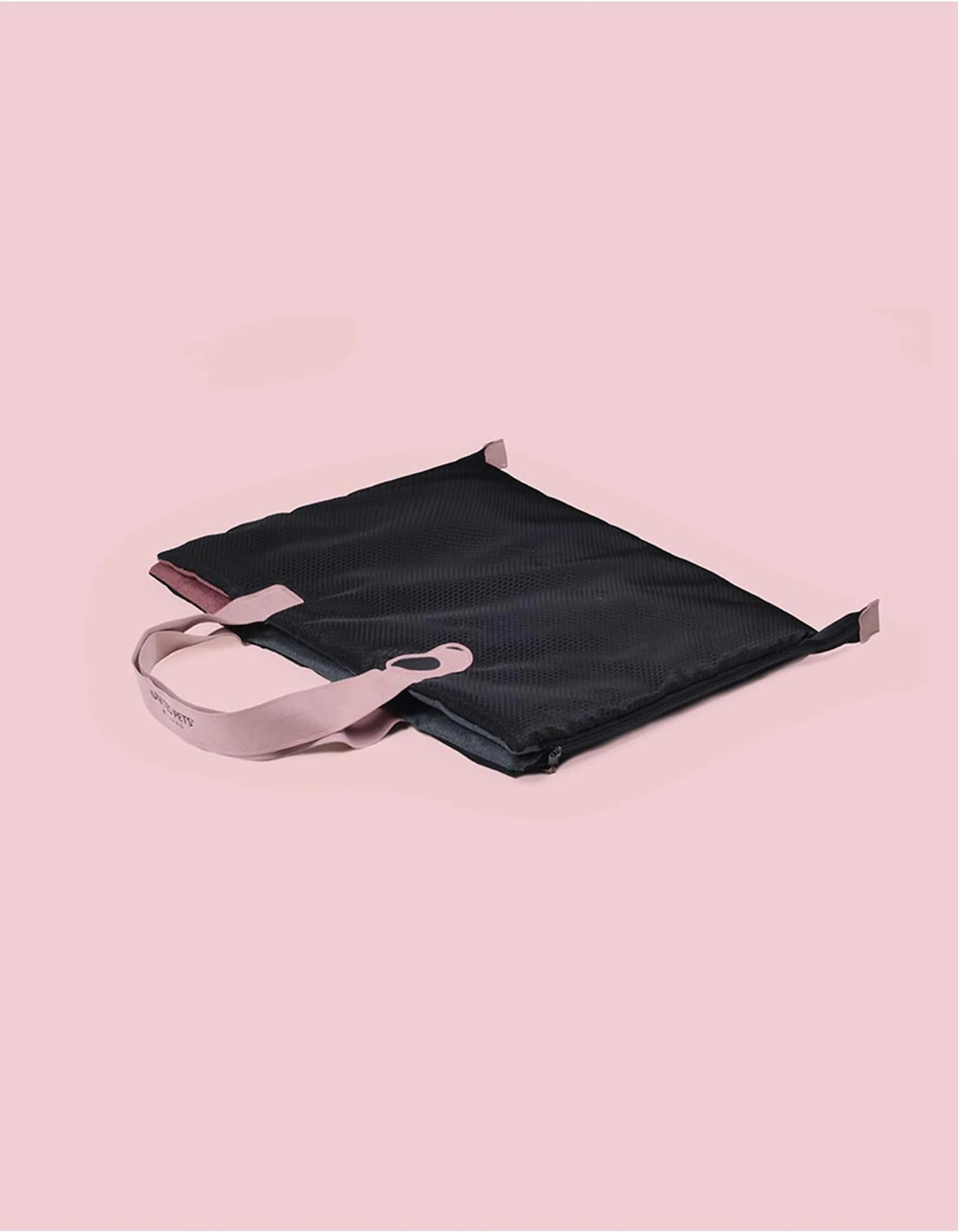 Sammenleggbar reiseseng til hund grå/rosa - Dyrekompaniet