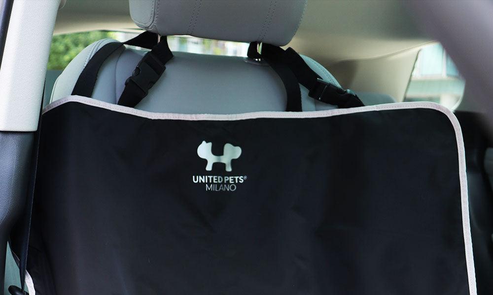 Stor bilsetebeskyttelse for hund i bil svart/grønn - Dyrekompaniet