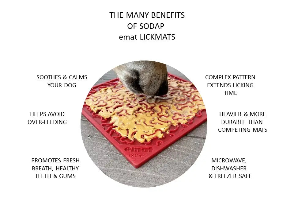 Slikkematte kjøttbein - Dyrekompaniet