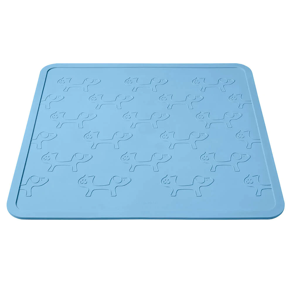 Stor spisematte/spiseunderlag til hund og katt - Dyrekompaniet