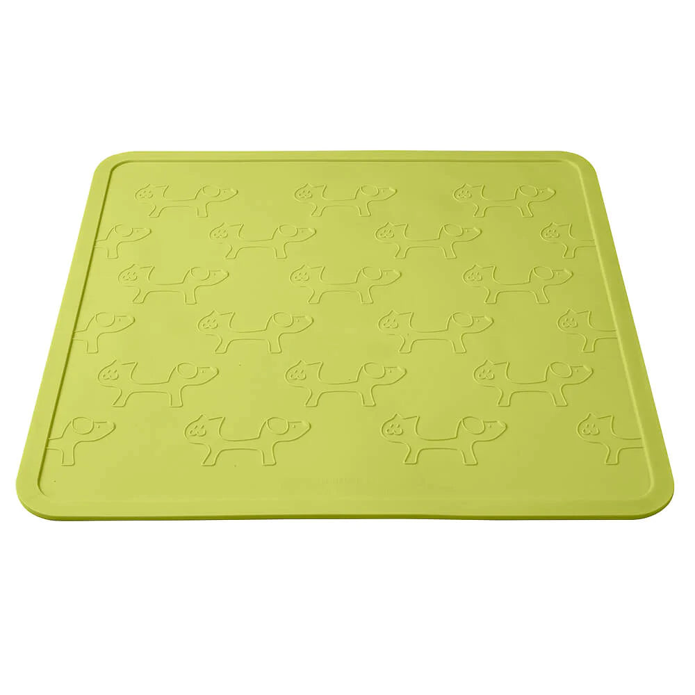 Stor spisematte/spiseunderlag til hund og katt - Dyrekompaniet