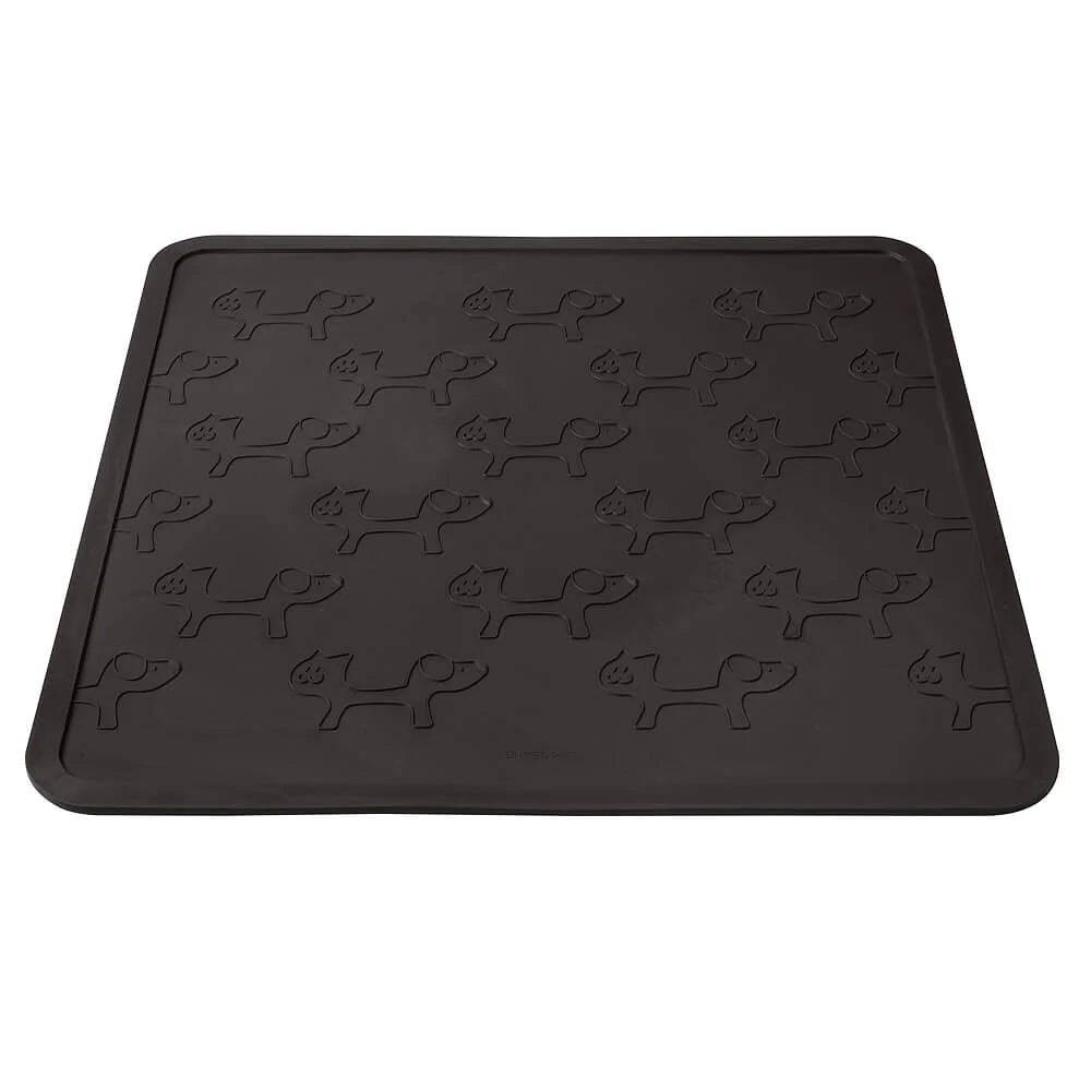 Stor spisematte/spiseunderlag til hund og katt - Dyrekompaniet