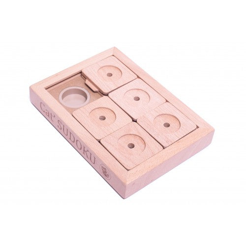 Hjernetrim katt- Sudoku 5 brikker natur - Dyrekompaniet