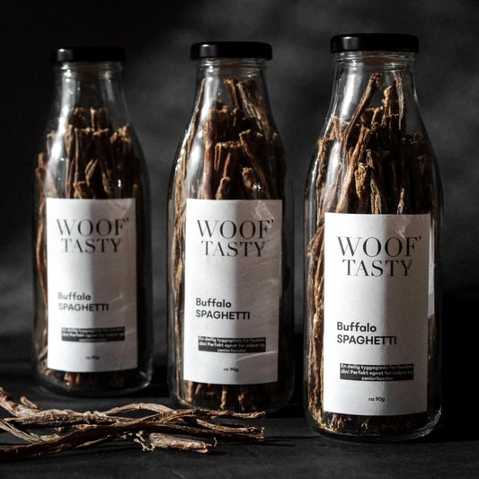 Hundesnacks - 100% bøffel - Dyrekompaniet